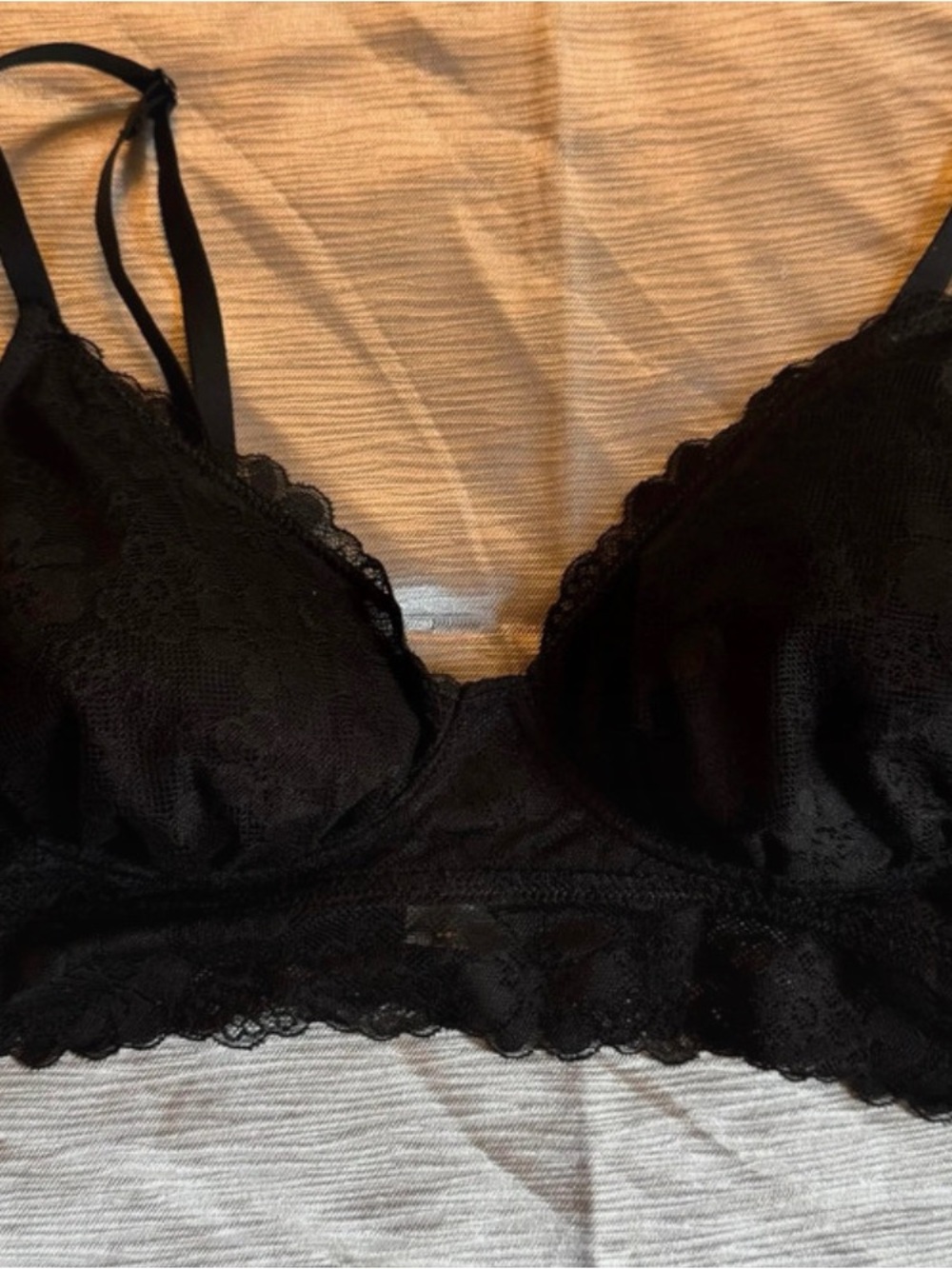No Boundaries Black Lace Bralette - Women's Intimates